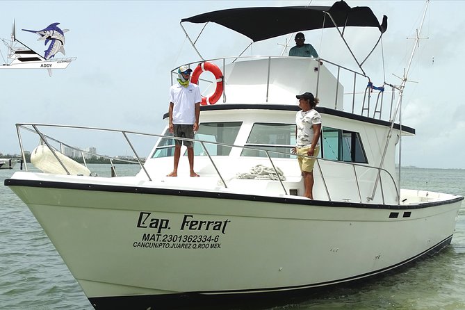Cancun fishing charter if you don't fish you don't pay 46ft yacht 12pax 25P14 - Booking timing, cancellation, and weather