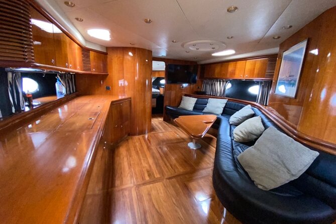 Cancun Private 60FT Yachts Rental for up to 20 People - Crew Service and the Feel of the Day