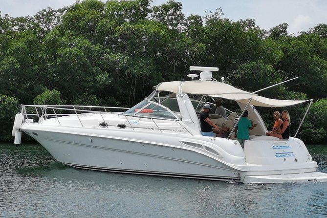 Cancun Yacht Charter to Isla Mujeres with Snorkeling -SR41H4 - Drinks, snacks, and onboard comfort