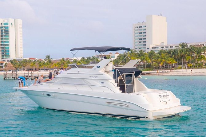 Cancún Yacht Rental SeaRay 46ft 25P13 - Why the four-hour option offers the best balance