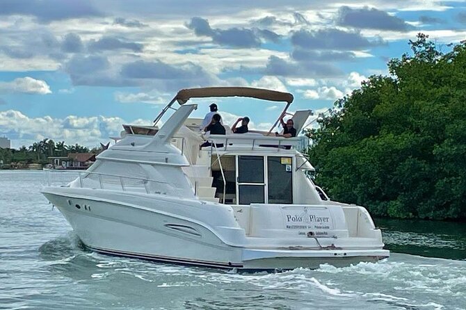 Cancun Yacht Tour - SEARAY YACHT 46 FT GREAT FOR SUNSET 15 PEOPLE MAX 25P9 - Who will enjoy this private yacht most