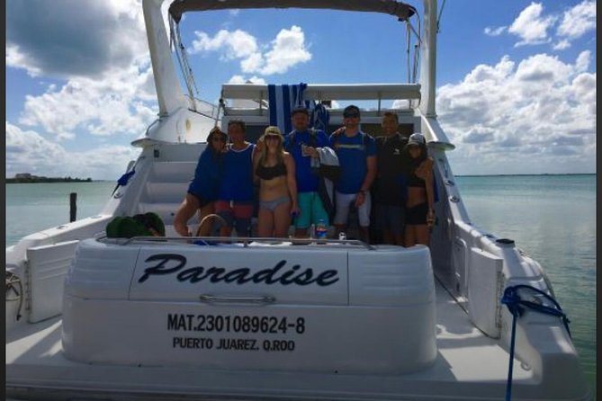 Cancun yachts rental YACHT 46 FT, 15 PAX MAX 25P12 - Leaving from Cancun’s Hotel Zone