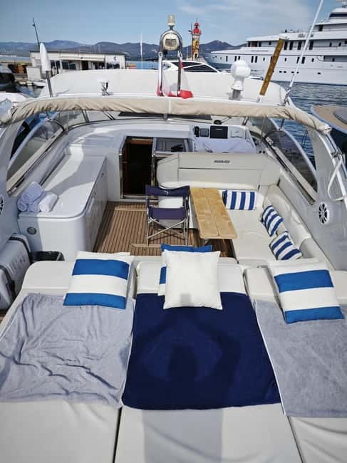 Cannes : Luxury Boat trip , swimming, snorkling, suntanning - Cap d’Antibes and the Billionaire Bay
