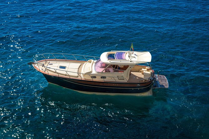 Capri: discover the beauties of the island aboard a Luxury Boat - Punta Carena lighthouse and the Blue Grotto choice