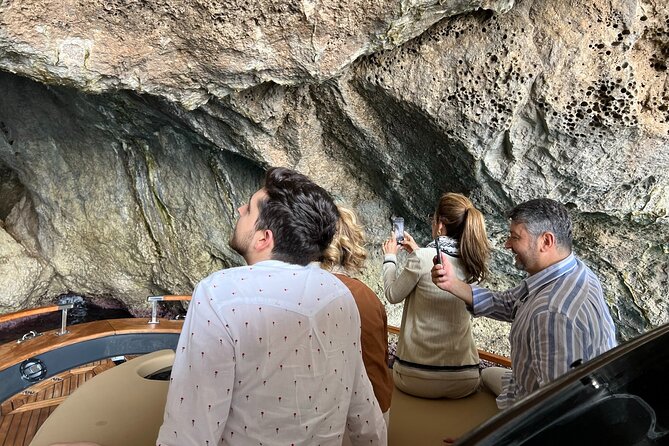 Capri Exclusive Premium Semi-Private Luxury Tour - The swimming break at Punta Ventroso