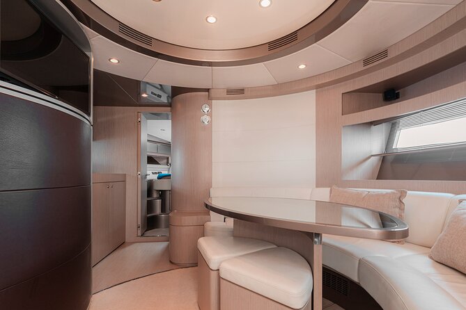 Capri private luxury yacht cruise from sorrento on Riva rivale 52 - Capri’s White Grotto and Natural Arch