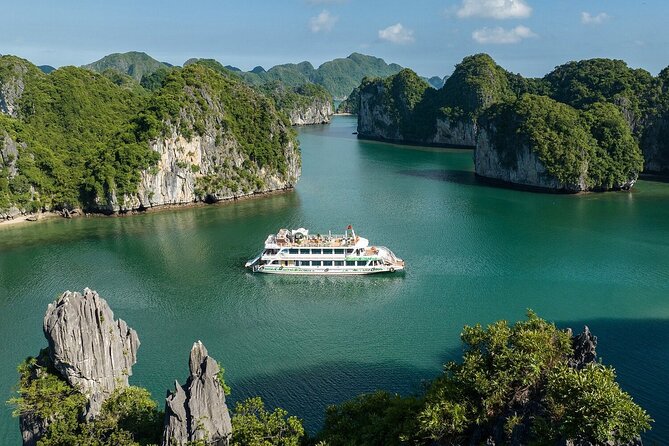 Cat Ba Island & Lan Ha Bay Luxury Cruise Day Trip with Lunch - Lan Ha Bay by cruise, kayak, and floating pool