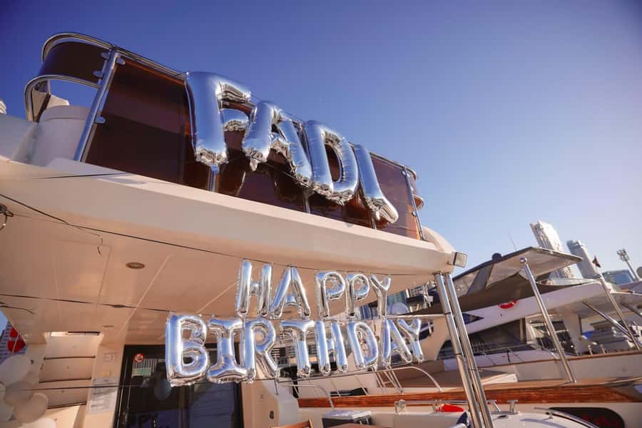 Celebrate Your Birthday in Style on luxury Yacht in Dubai - Two hours through Dubai Marina