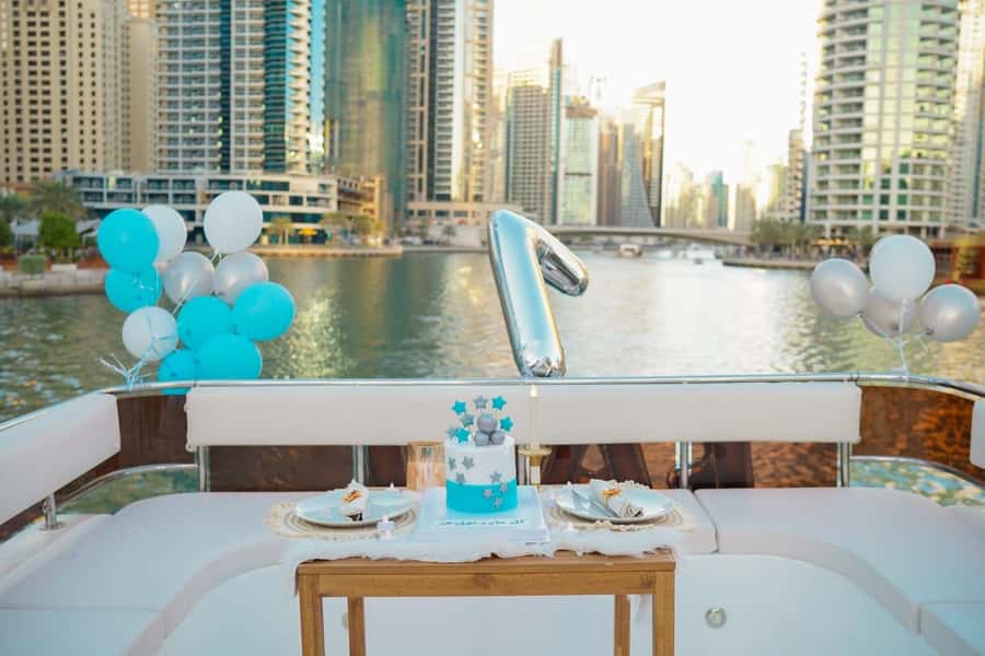 Celebrate Your Birthday in Style on luxury Yacht in Dubai - Starting at Dubai Harbour, Gate BC