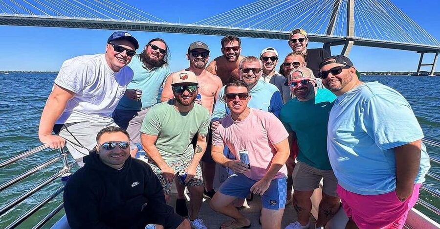 Charleston: Boat Charter Booze Cruise And Sunset Tours - A Sunset Party on Charleston Harbor