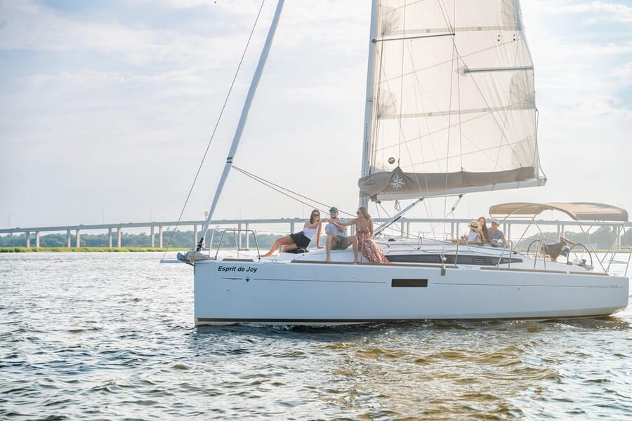 Charleston: Private Daytime or Sunset BYOB Sailing Charter - Setting sail from Ashley Marina