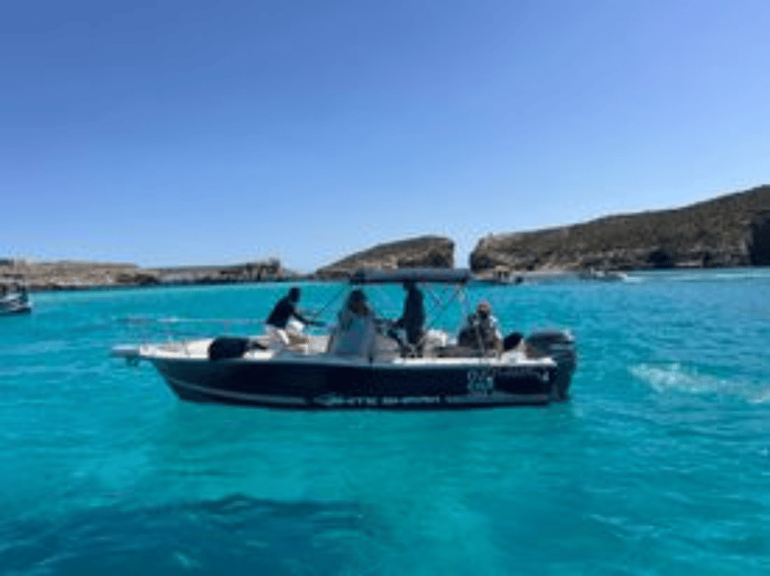 Cirkewwa/Mgarr: Blue and Crystal Lagoon Private Boat Charter - What the price really includes