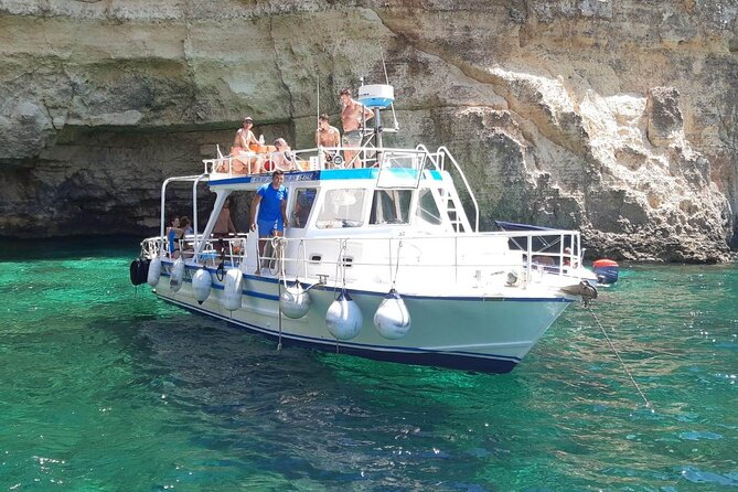 Comino Blue Lagoon and Gozo Private Boat Charter: Lucky Lady Boat - Santa Maria Bay gives you a quieter choice