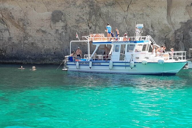 Comino Blue Lagoon and Gozo Private Boat Charter: Lucky Lady Boat - Gozo’s Qala coast, from Tal-Halfa to Bemberin Gorge