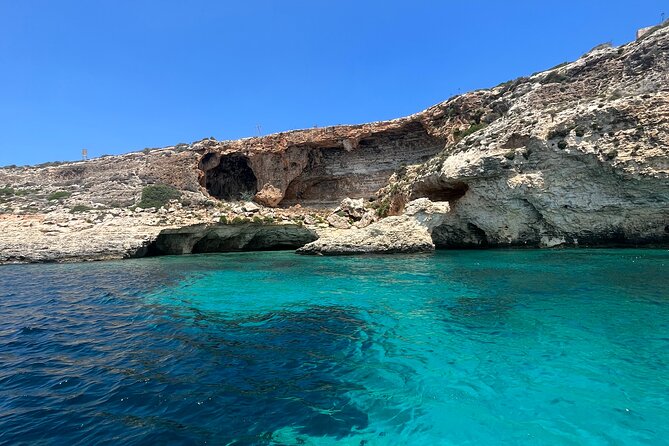 Comino Blue Lagoon Private Boat Charter - The captain and the feel of a small private boat