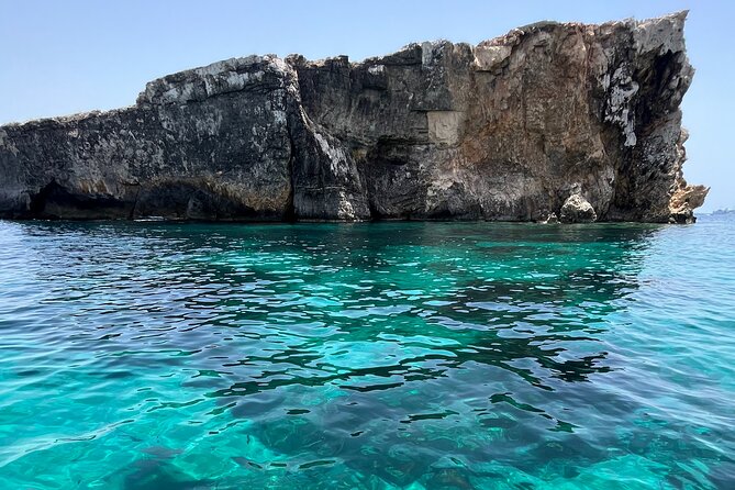Comino Blue Lagoon Private Boat Charter - Blue Lagoon swimming away from the main crowd