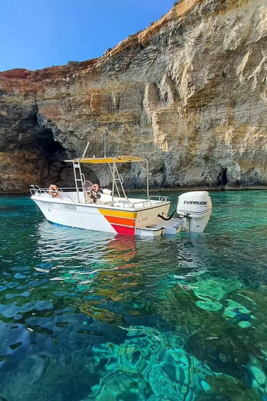 Comino & Blue Lagoon: Private Half-Day Boat Charter(4 Hours) - Blue Lagoon: famous, bright, and worth timing well