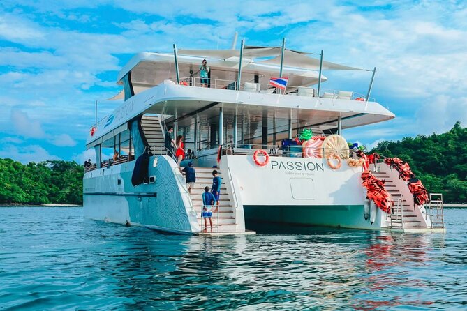 Coral and Racha Islands Luxury Catamaran Experience - Racha Yai brings another hour of clear water