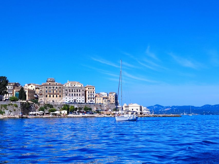 Corfu: Half-day Private Cruise with Sailing Yacht - Passing Lazareto Island on the way back