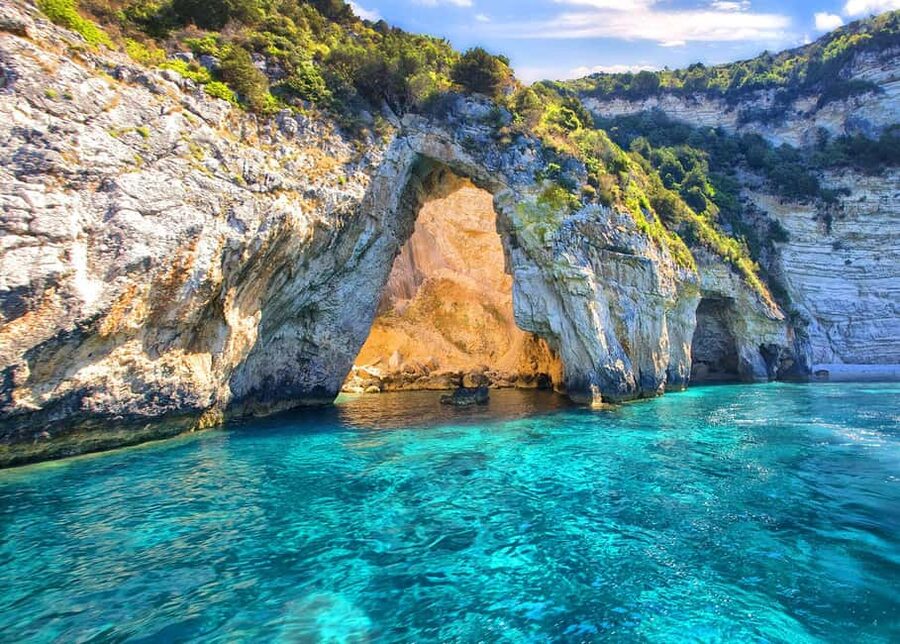 Corfu: Private yacht cruise to Paxos - Antipaxos & Caves - Leaving D-Marin Gouvia for the Ionian Sea