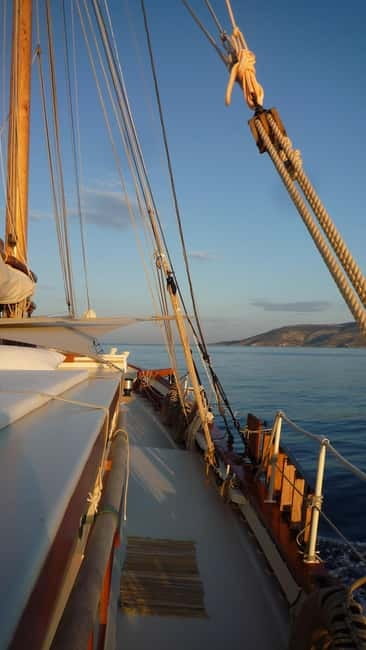Corfu: Sunset Cruise on a Traditional Wooden Sailing Yacht - Practical tips for a smoother evening