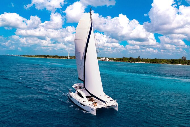 Cozumel Luxury Sailing & Snorkeling with Lunch and Open Bar Onboard - Quick takeaways