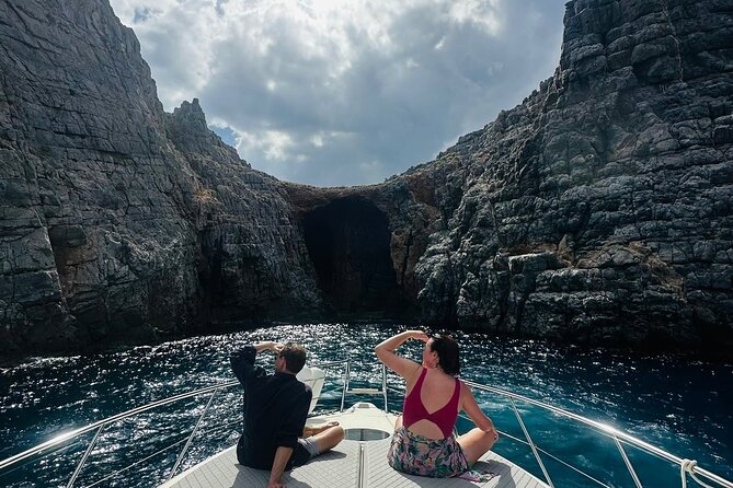 Crete Yacht Cruises 5 Hours Private Guided Cruise in Ag Nikolaos - Swimming above the sunken city of Olous