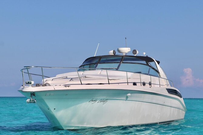 Cruise in Elegance: Luxury Yacht Rental in Cancun - From Sunset Marina into Cancun’s lagoon