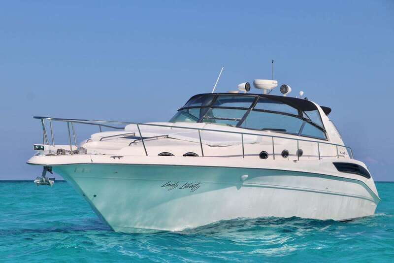 Cruising paradise in a luxury yacht in Cancun - From Cancun’s lagoon channels to open sea