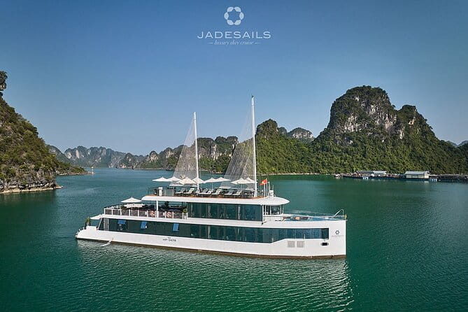 Day Trip - Luxury Experience in Ha Long Bay by Saquila Yacht - Cielo sundeck, infinity pool, and time to slow down