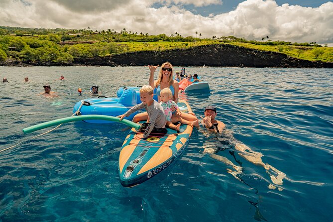 Deluxe Snorkel & Dolphin Watch Aboard a Luxury Catamaran from Kailua-Kona - A catamaran morning along Kona’s Gold Coast