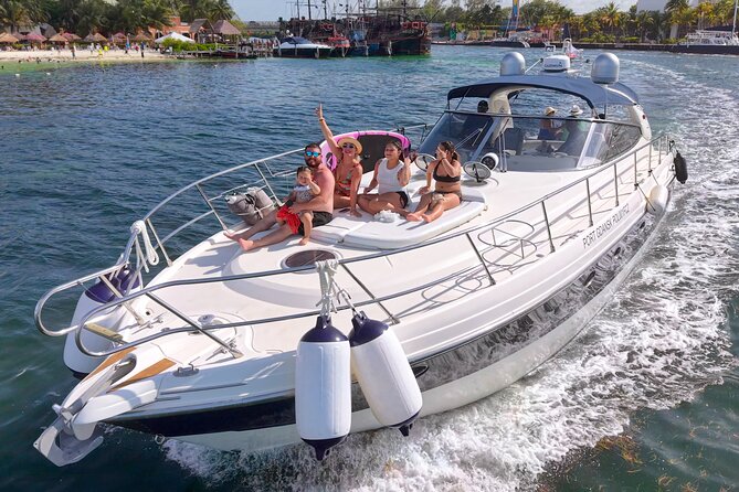 DIVA 60ft Elite Italian Yacht Experience in Cancun - Starting at Nichupté Lagoon