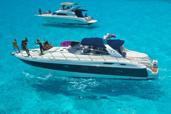 DIVA 60ft Elite Italian Yacht Experience in Cancun - Choosing one, two, or three hours