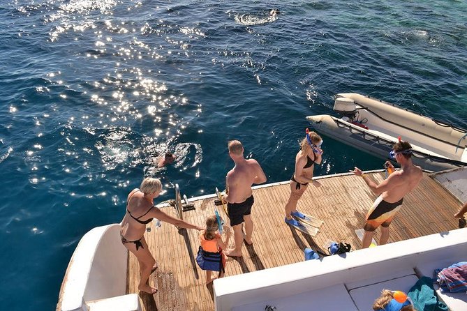 Dolphin House Royal sea Trip Luxury Boat With Transfer - Hurghada - Two snorkeling stops above Red Sea coral