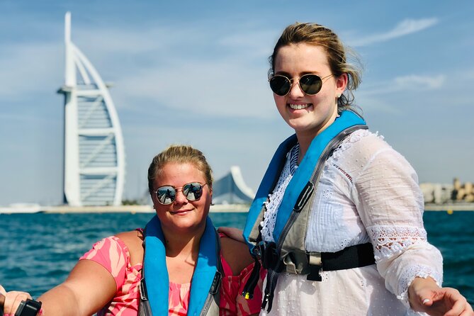Dubai 2-Hour Mini Yacht Tour at The Palm, Burj Al Arab & Atlantis - Atlantis at the Palm’s outer edge