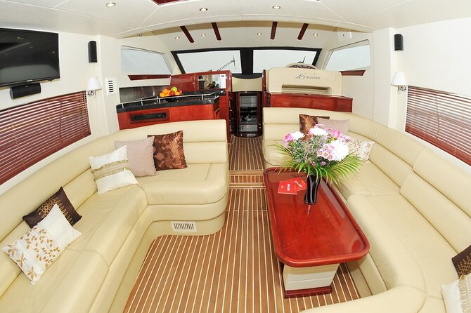 Dubai 3 Hour Private Luxury Yacht Charter with Jet Ski Option - Crew service, drinks, and special arrangements