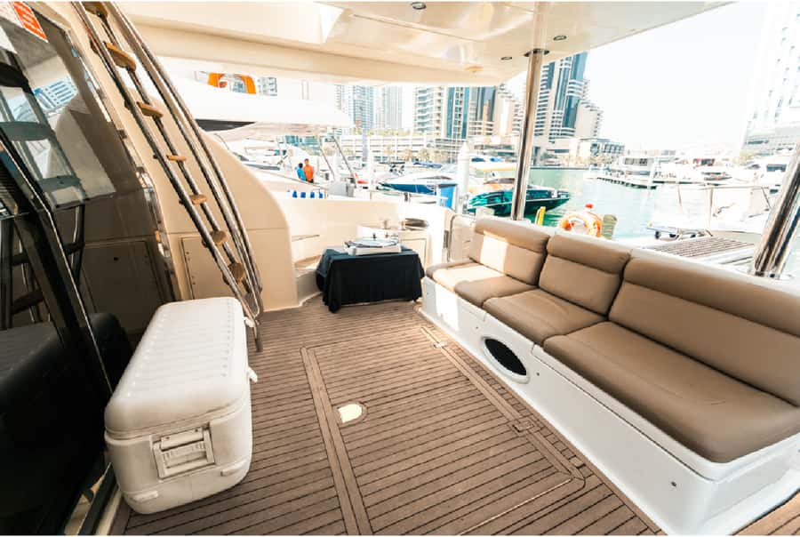 Dubai: 58-Feet Yacht Sea Trip - Jumeirah Beach Residence from the water