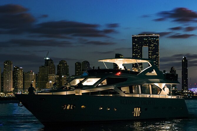 Dubai Harbour Luxury Yacht Tour with BBQ & Drinks - Dubai Marina brings the first big views