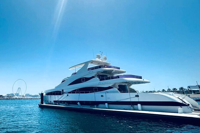 Dubai Harbour Super Yacht Experience with gourmet & Drinks - Setting out from Dubai Harbour