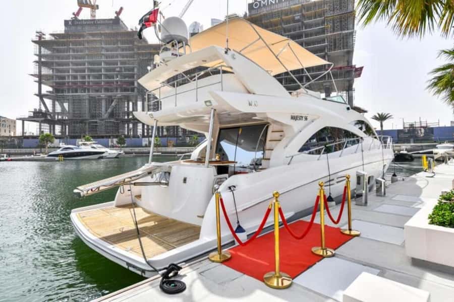 Dubai: Marina Private Luxury Yacht Tour - The Marina View Changes Quickly