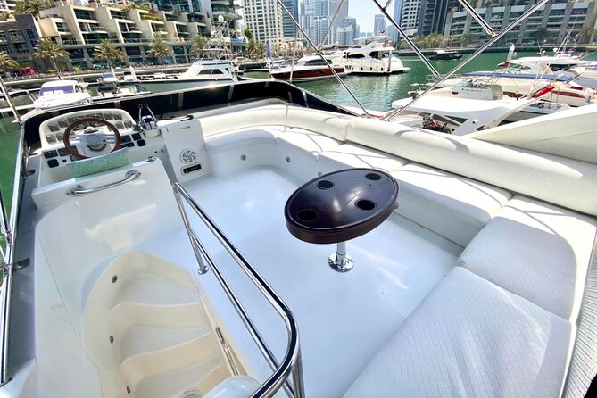 Dubai Marina Yacht Charters: Luxury on the Waves - Bluewaters Island and Burj Al Arab