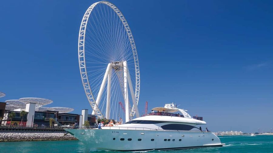 Dubai Marina Yacht Tour: Ain Wheel, JBR & Harbour in 1 Hour - Why Ain Dubai is the main event