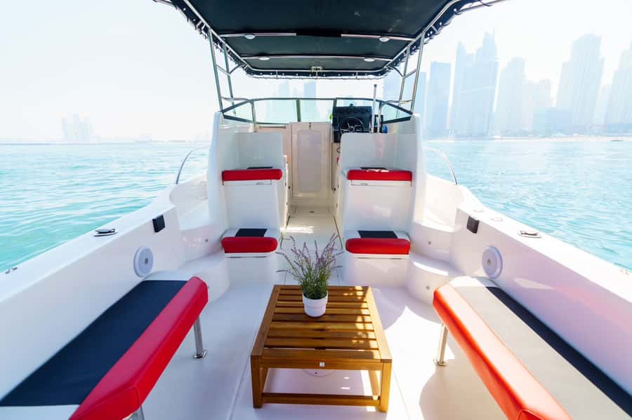 Dubai: Private Coastline Landmarks Mini-Yacht Tour - Starting at Dubai Marina West