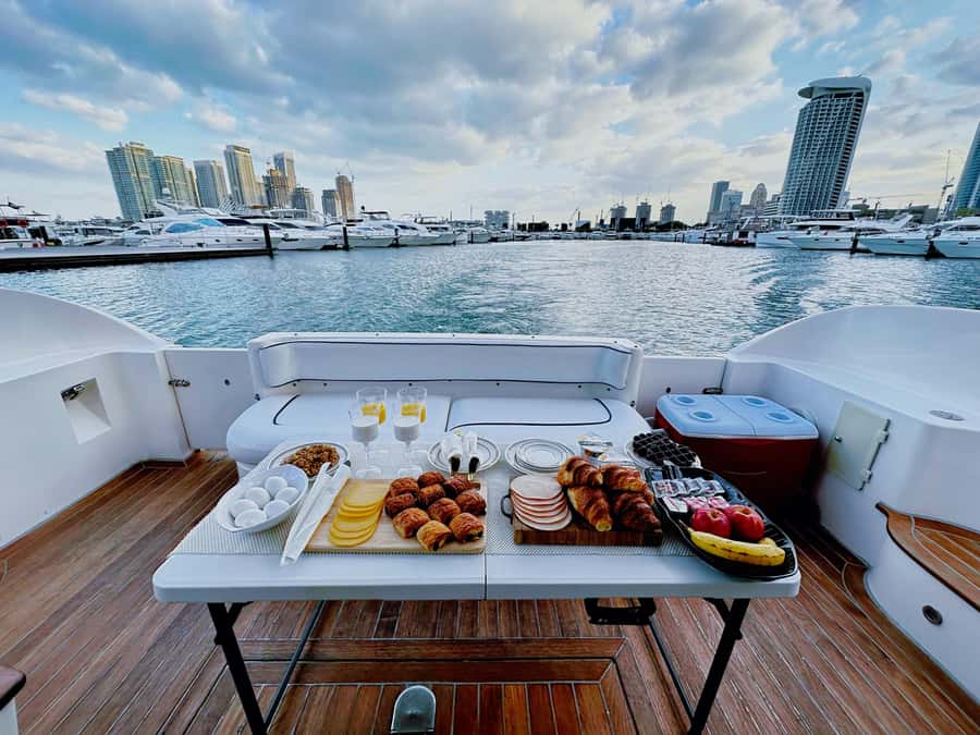 Dubai: Private Luxury Yacht Cruise + Optional Breakfast - Comforts that matter on a three-hour ride