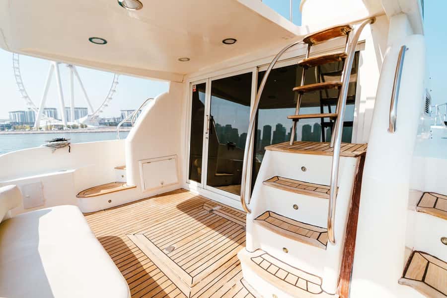 Dubai: Private Luxury Yacht Tour on a 50-Foot Yacht - Burj Al Arab from the water