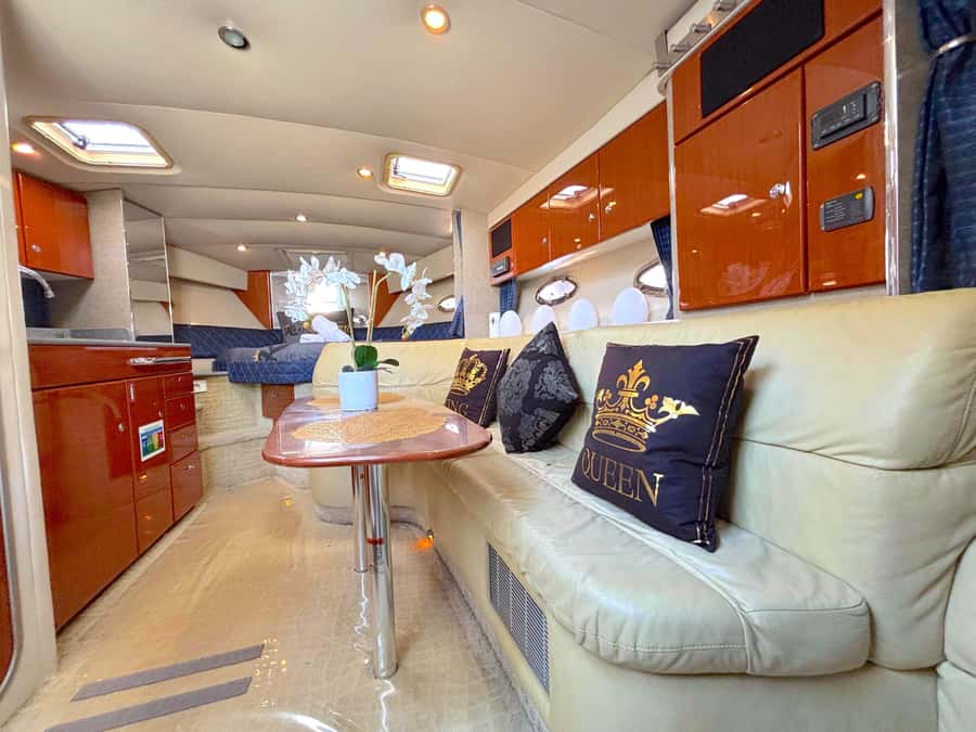 Dubai: Private Yacht Cruise for Unforgettable Memories - What you get on the 34-foot yacht