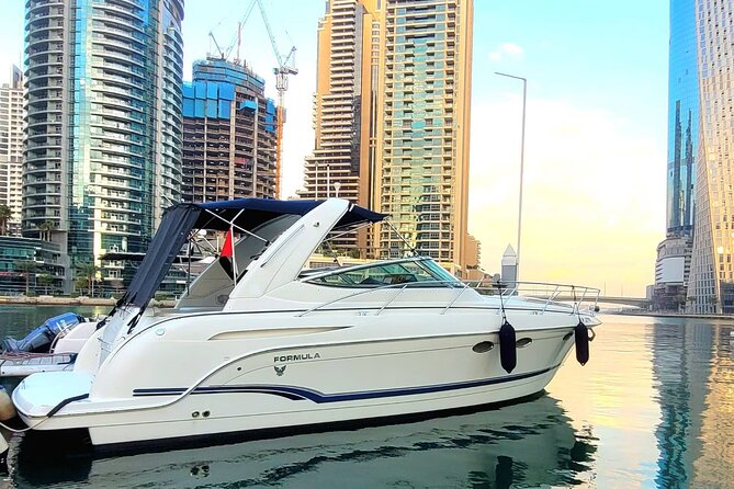 Dubai: Private Yacht Cruise on a 34 Ft Yacht - Bring your own food and drinks