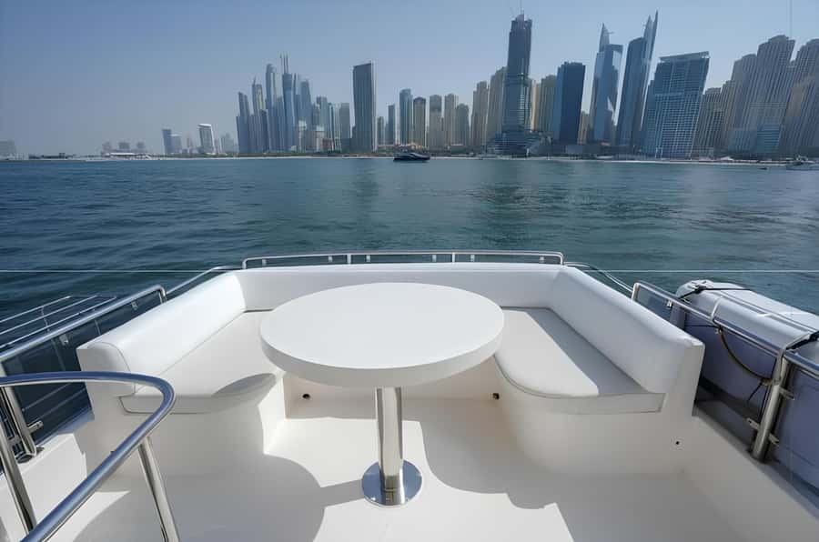 Dubai: Private Yacht Tour Experience with Soft Drinks - Three to eight hours reach Atlantis