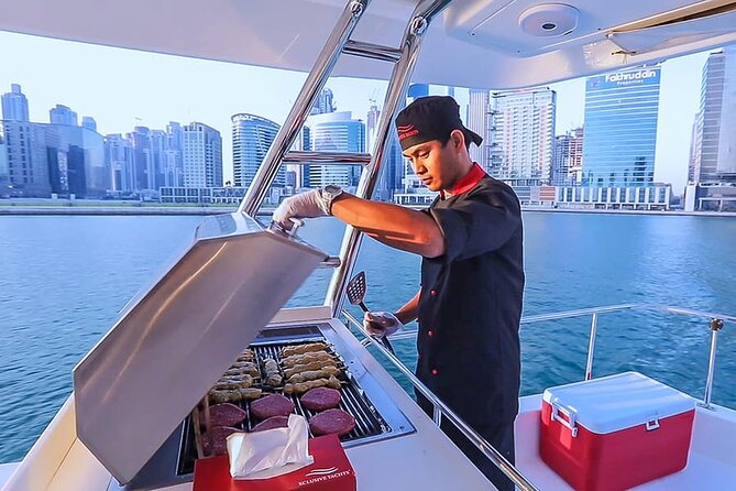 Dubai Sky Walker Sharing Yacht Tour with Live BBQ and Drinks - The crew and the level of service