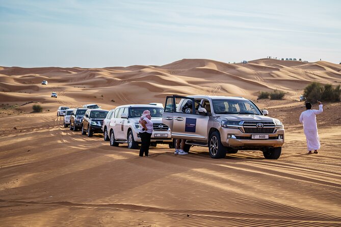 Dubai Waves & Dunes: Luxury Yacht Cruise with Red Dunes Safari - What the guide service adds